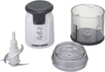Black+Decker 500W Dual Blade Vertical Chopper with Ice Crusher, White - FC300-B5 - Image 5