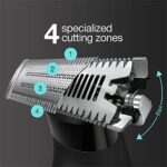 Braun Series X XT5200 Wet & Dry All-in-one Tool With 6 Attachments And Travel Pouch, Black / Grey-Metal - Image 4