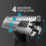 Braun Series X All In One Shaver, Wet and Dry, Black Silver - XT5100 - Image 4