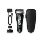 Series 9 Pro 9410s Wet & Dry shaver with charging stand and travel case, noble metal