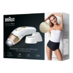 Silk-expert Pro 5 PL5257 IPL with 4 extras: wide head, precision head, Venus razor, soft pouch - Image 4