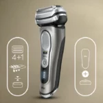 Series 9 Pro 9410s Wet & Dry shaver with charging stand and travel case, noble metal - Image 6