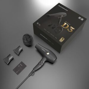 مجفف الشعر راش براش 2300 وات D3 Pro اسود