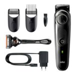Braun Beard trimmer with Precision dial 2 attachments and Gillette Pro Glide razor Model BT3342 - Image 4
