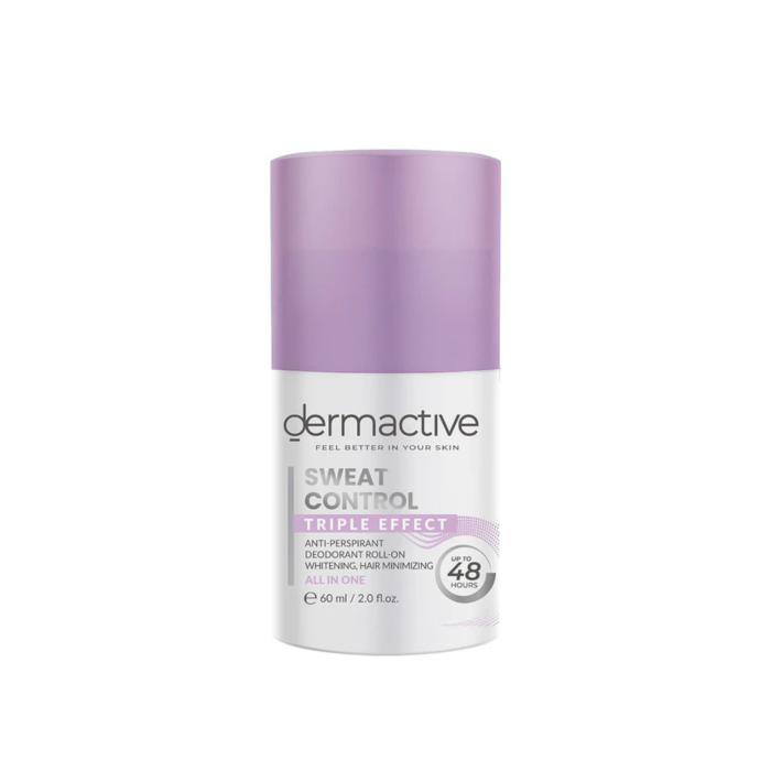 dermactive sweat control tri-effect roll-on 60ml - Image 1