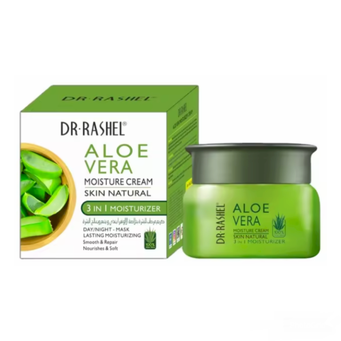 Dr. Rashel Aloe Vera 3 in 1 Moisturizing Cream DRL-1534 50g - Image 1