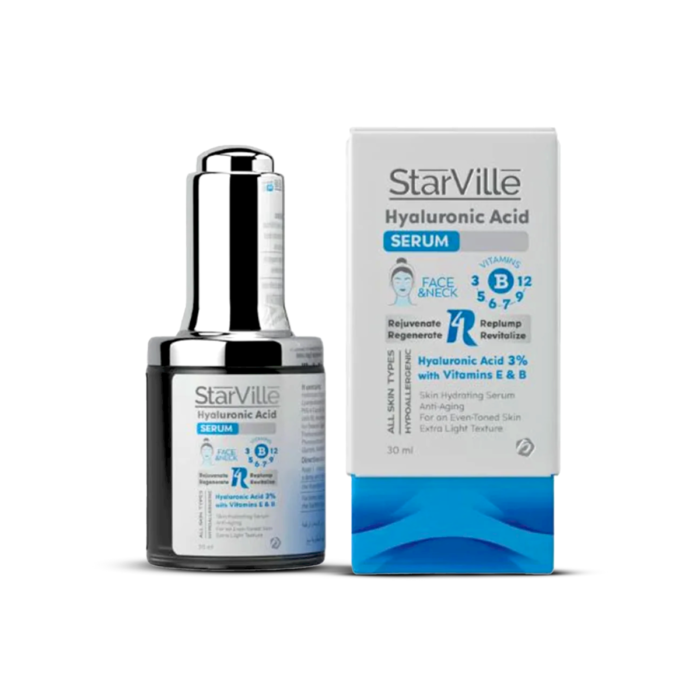 Starville Hyaluronic Acid Serum – 30ml - Image 1