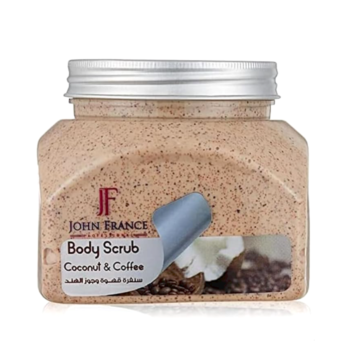 ⁦جون فرانس صنفره الوان 500مل coconut + coffee⁩ - الصورة ⁦1⁩
