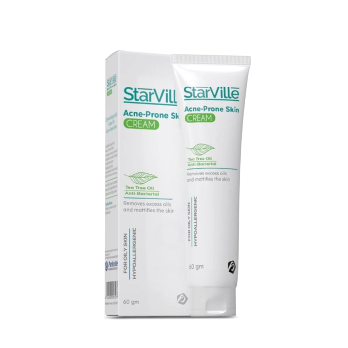 Starville Acne Prone Skin Cream With Tea Tree Oil – 60 Gm - Image 1