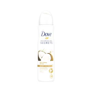 Dove Antiperspirant Deodorant Spray for Women Coconut & Jasmine, 150 ml
