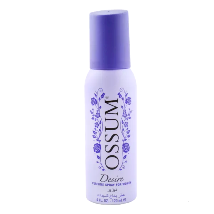 OSSUM Desire Deodorant Body Spray for Women - 120ml - Image 1
