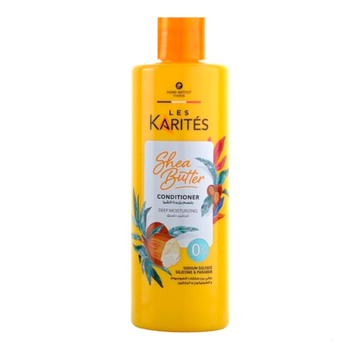 Karites conditioner with shea butter for normal and dry hair, 400 ml - Image 1
