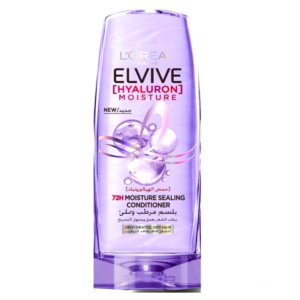 L'Oreal Paris Elvive 72H Moisturizing Conditioner for Dry and Dehydrated Hair - 360ml