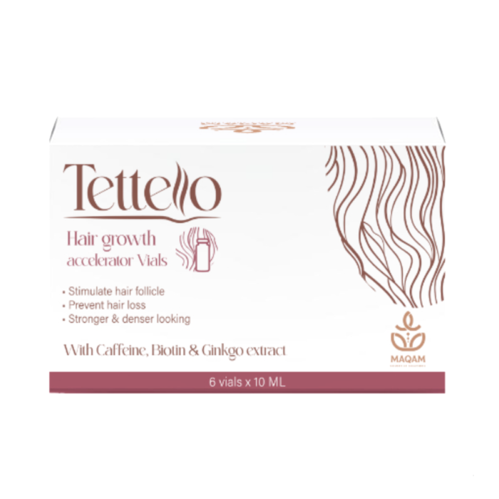 Tettello Hair Growth Accelerator 6 Vials - Image 1