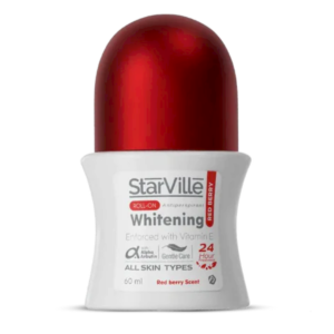 Starville Roll On for Whitening and Eliminating Sweat with Red Berry Scent