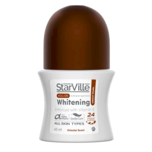 Starville Roll On Lightening and Deodorant with Arabic Perfume Blend
