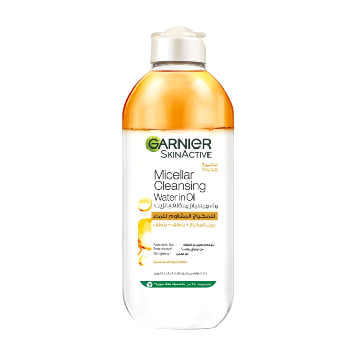 Garnier micellar water 400 ml cleansing oils - Image 1