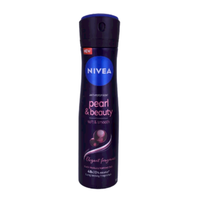 Nivea BEARL Beauty Deodorant Spray 150ml (Black) - Image 1