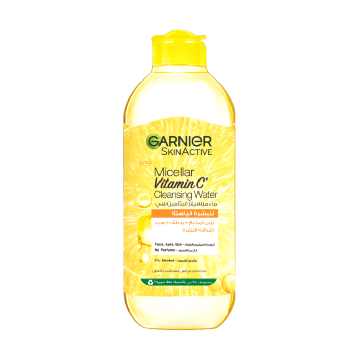 Garnier Micellar Water 400ml Vitamin C Cleanser - Image 1