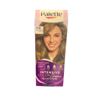 Palette | Intensive Color Cream Hair Dye, 7-0 Medium Blonde, 50 ml