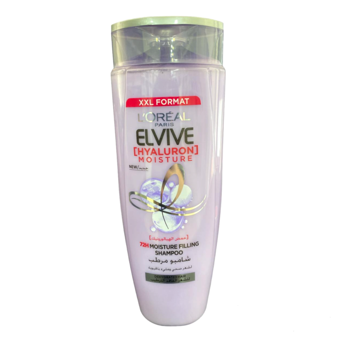 L’Oréal Paris L'Oréal Paris Elvive Hyaluron Moisture 72H Moisture Filling Shampoo with Hyaluronic Acid - 600ml - Image 1