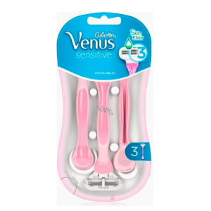 Gillette Venus Sensitive Women's Razor - 3 Pieces