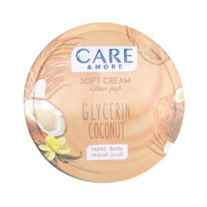 Care & More Soft Coconut Glycerin Moisturizing Cream 125ml