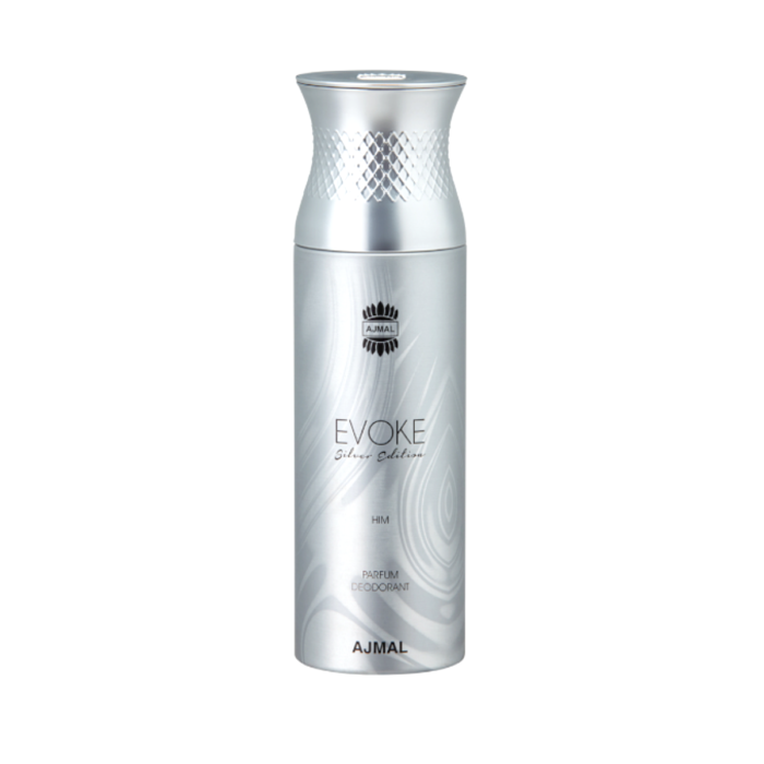Ajmal Evoke Silver perfume for men 200 ml - Image 1