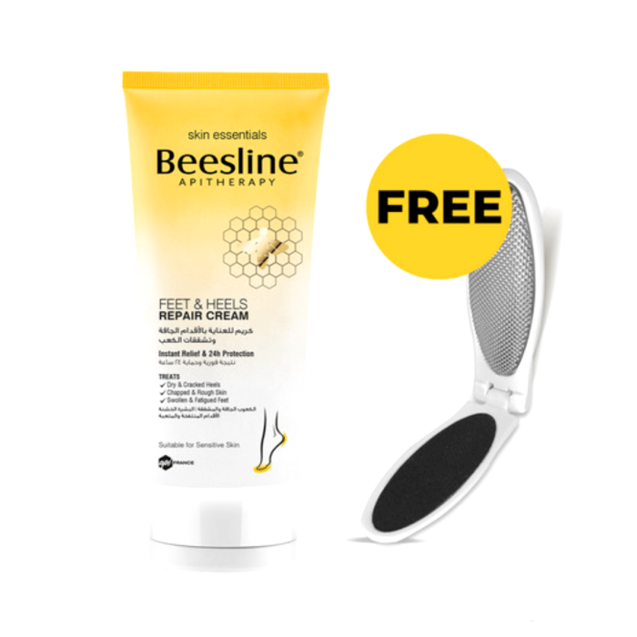 Beesline Cream For The Care Of Dry Feet And Cracked Heels, Suitable For Sensitive Skin - 150 Ml - Image 1