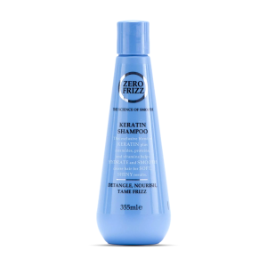 Zero Frizz Keratin Shampoo for Curly Hair - 355 ml