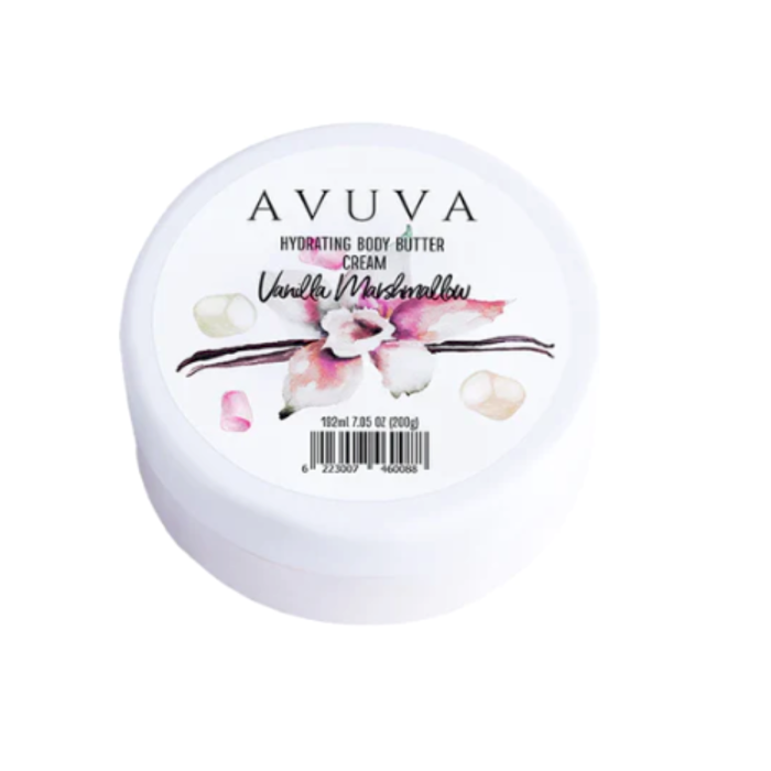 AVUVA VANILLA MARSHAMLLOW BODY BUTTER CREAM 200ML - Image 1