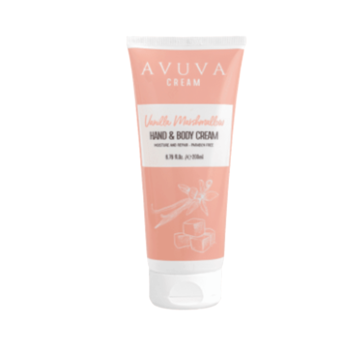 Avuva Vanilla Marshmallow – Hand and Body cream – 200 ml - Image 1