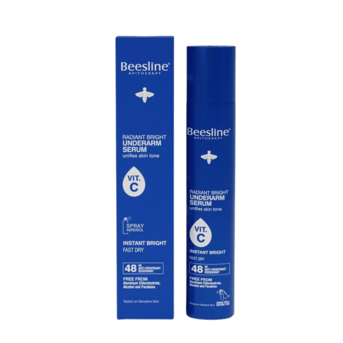 Beesline Deodorant Spray, Instant Brightening Serum 150ml - Image 1