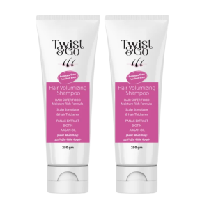 Twist & Go medicated shampoo 1+1