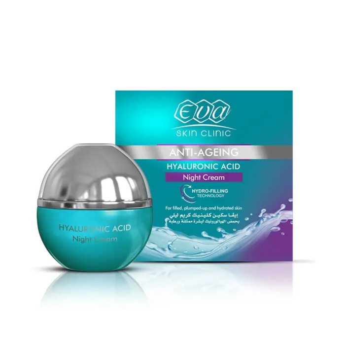 Eva Skin Clinic Hyaluronic Acid Night Cream - Image 1