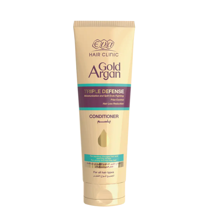 Eva Hair Clinic Gold Argan Conditioner - Image 1