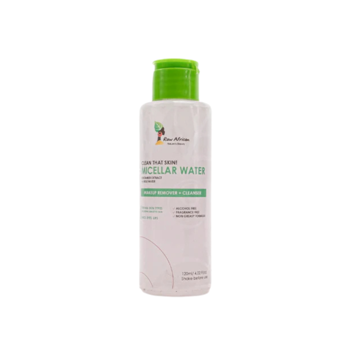 Raw african Micellar Water & Makeup Remover - Image 1