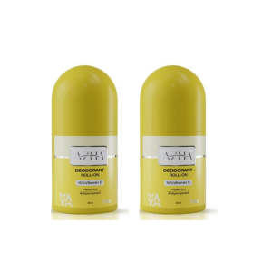 Share this product   Azha Deodorant Roll On 10% Vitamin C Triple Oud (Yellow)- 60 Ml Two pieces
