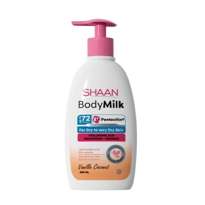 Shaan body milk vanilla coconut - Image 1