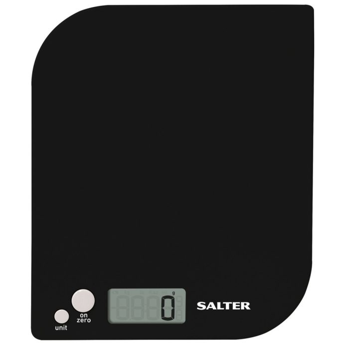 Salter Leaf Digital Kitchen Scale - Black - Image 1