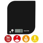 Salter Leaf Digital Kitchen Scale - Black - Image 4