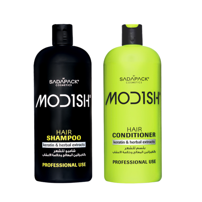 Modish shampoo 1000ml and conditioner 1000ml 1+1 - Image 1