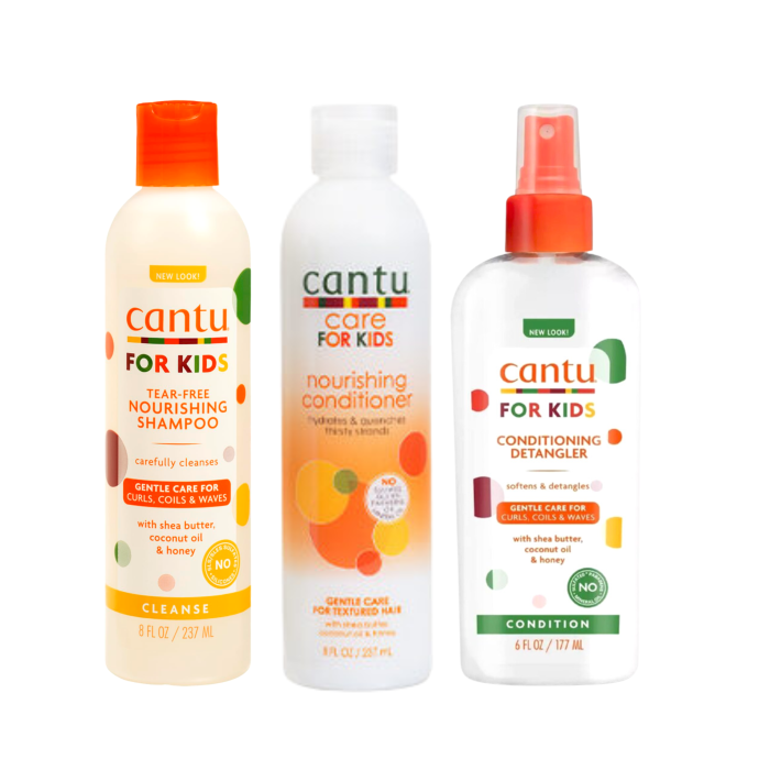 Cantu Care Kids offer Shampoo, Conditioner and Detangling Spray - Image 1