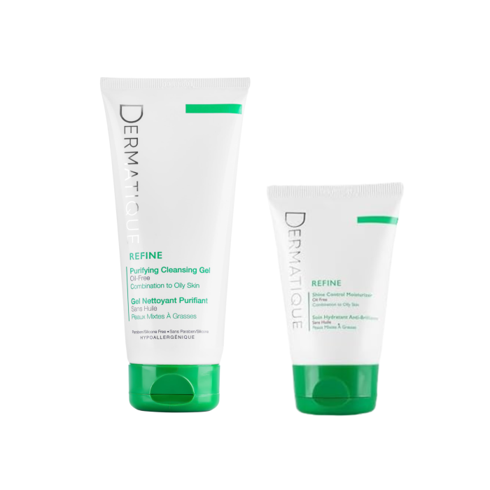 Dermatique Purifying cleansing gel and Shine Control Moisturizer 1+1 - Image 1