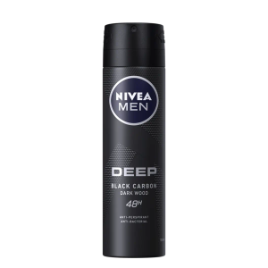 Nivea men deep black carbon deodorant