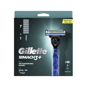 Gillette Razor Handle With 7 Blades