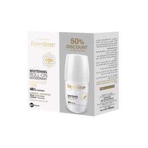 Beesline Fragrance Free Whitening Roll on Deodorant 50ml 1+1