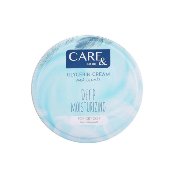 Care & more glycerin cream for dry skin – 75ml - Image 1