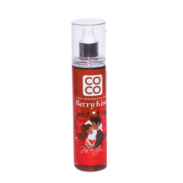⁦Coco body splash berry kiss 240ml⁩ - الصورة ⁦1⁩