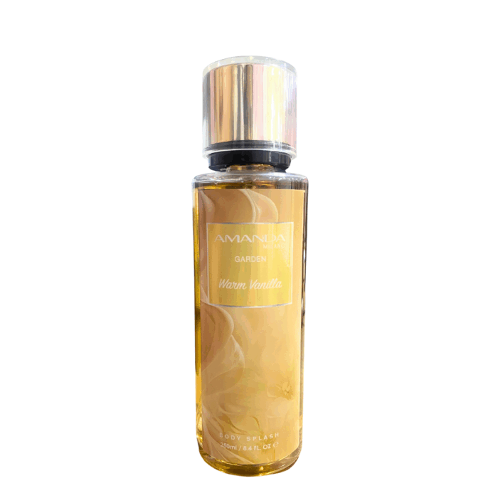 Amanda warm vanilla body splash 250ml - Image 1